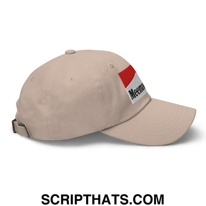 Meemaw Tried Cigarette Red Embroidered Unstructured Dad Hat Stone