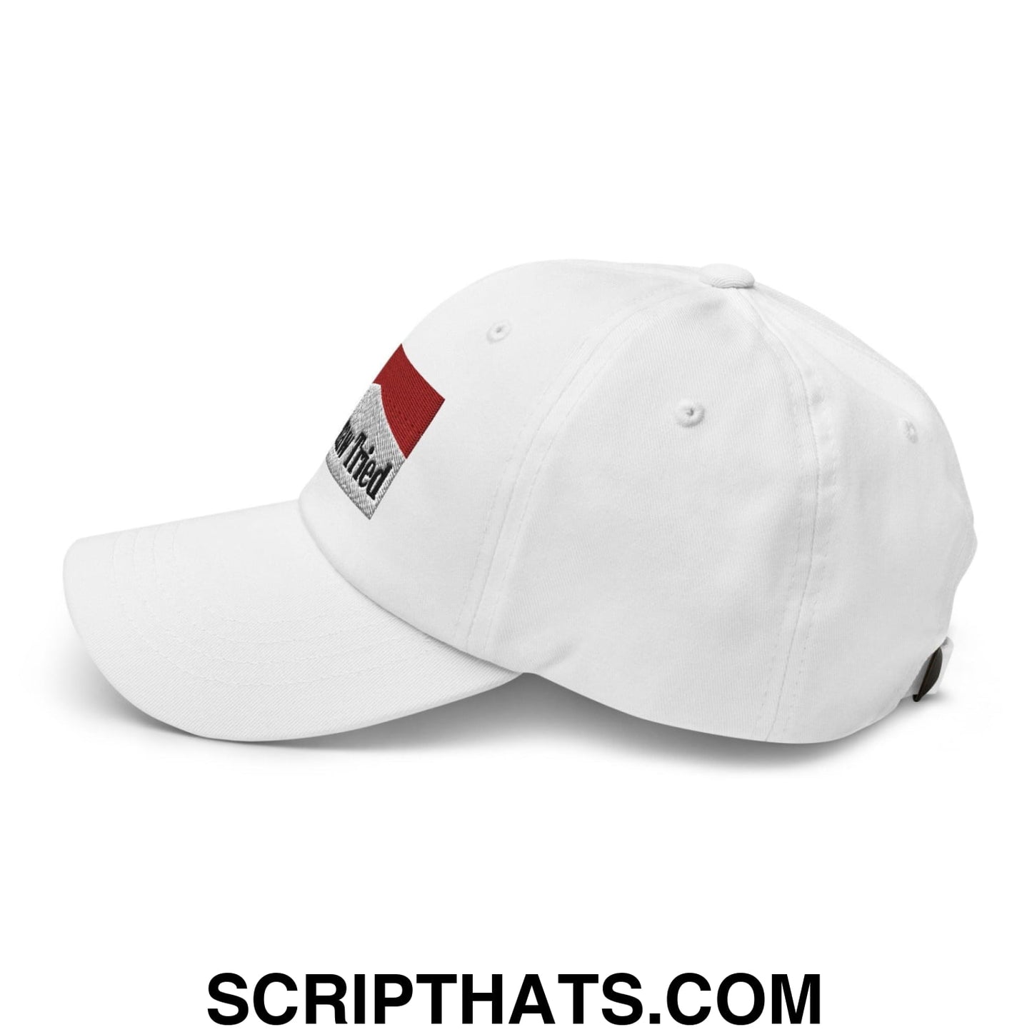 Meemaw Tried Parody Dad Hat White