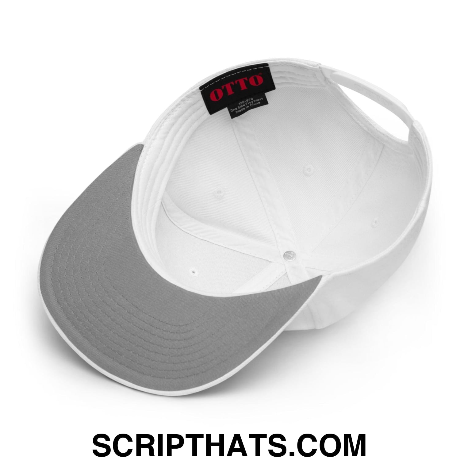 Mexico III Block Snapback Hat White