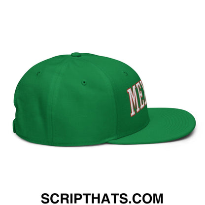 Mexico IV Block Snapback Hat Kelly Green