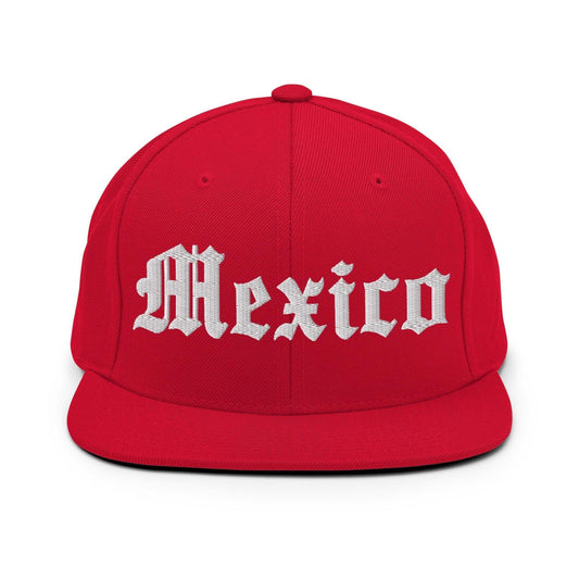 Mexico IV Old English Snapback Hat by Script Hats | Script Hats
