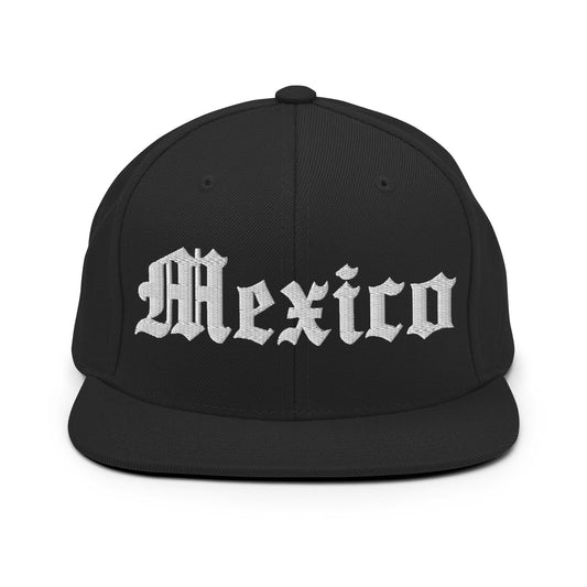 Mexico Old English Snapback Hat by Script Hats | Script Hats