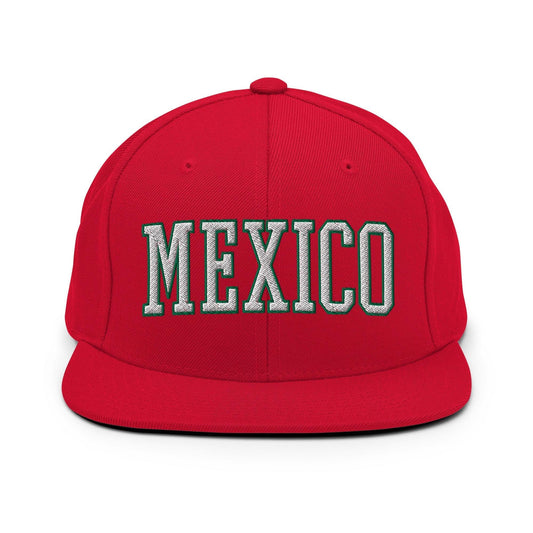 Mexico V Block Snapback Hat by Script Hats | Script Hats