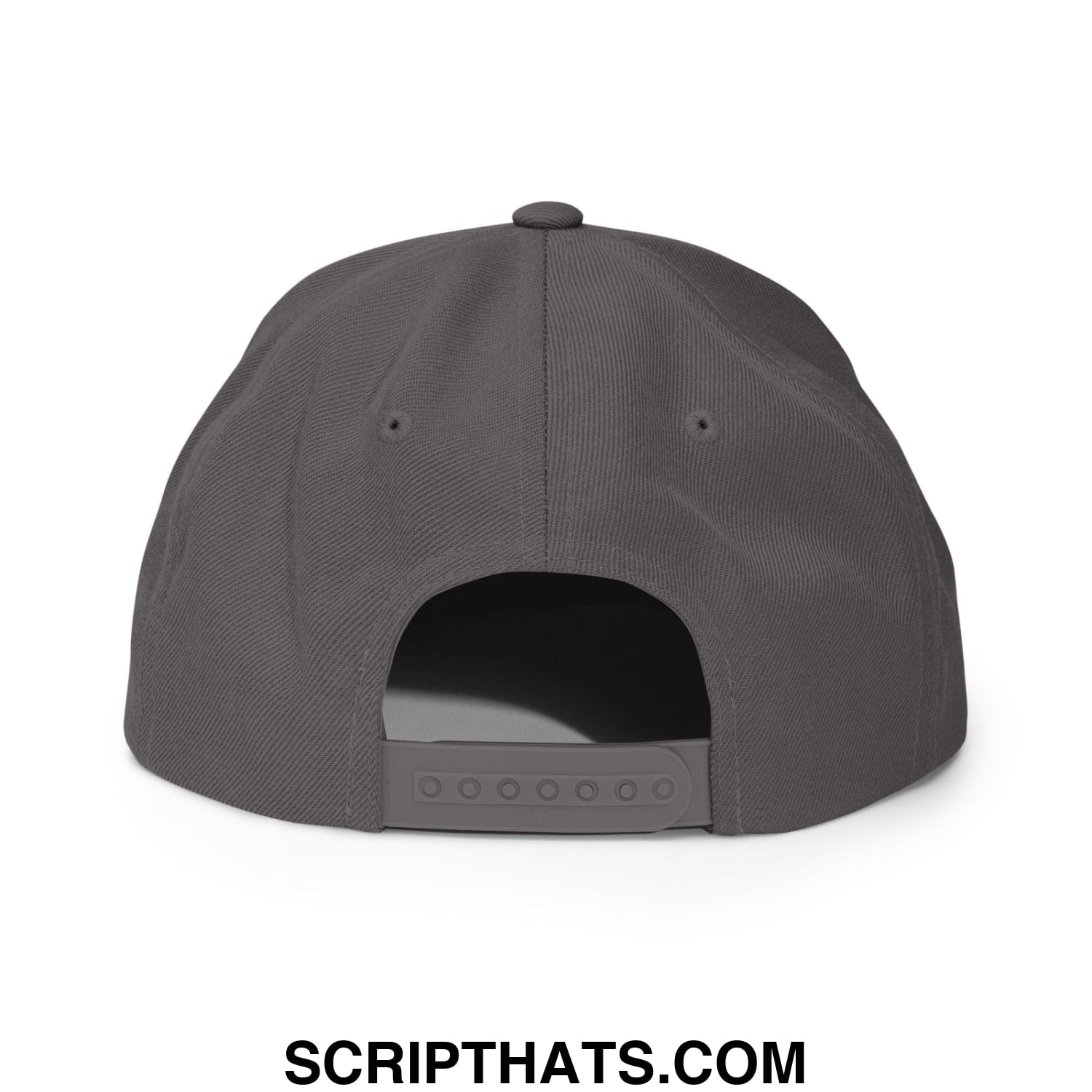 Midnight Toker Bill Brim Snapback Hat Dark Grey