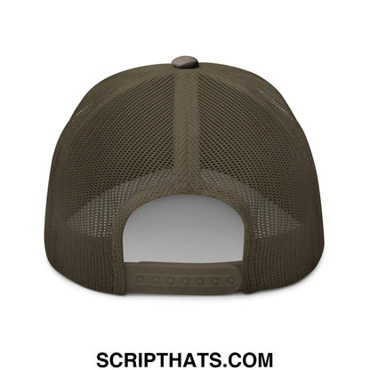 Midnight Toker Camo Trucker Hat Camo Olive
