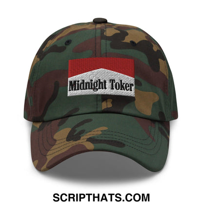 Midnight Toker Dad Hat Green Camo