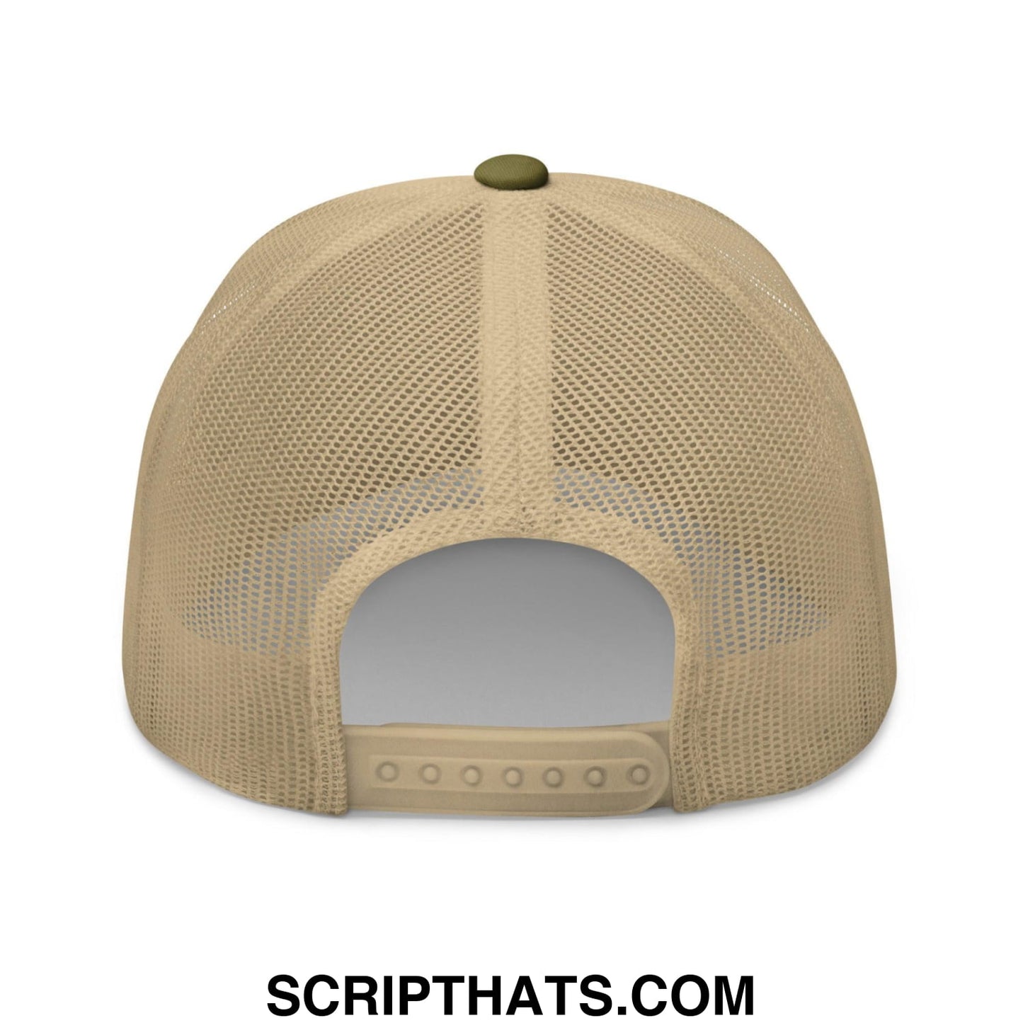 Midnight Toker Retro Trucker Hat Moss Khaki