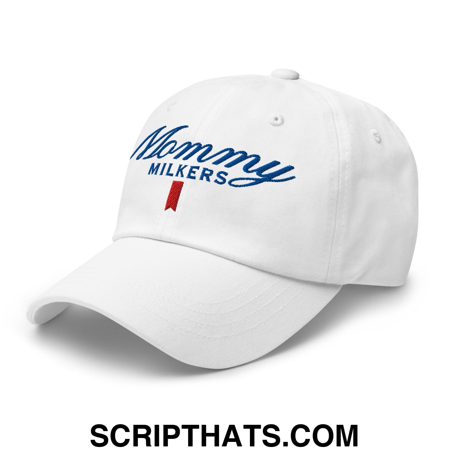 Mommy Milkers Embroidered Unstructured Dad Hat Default Title