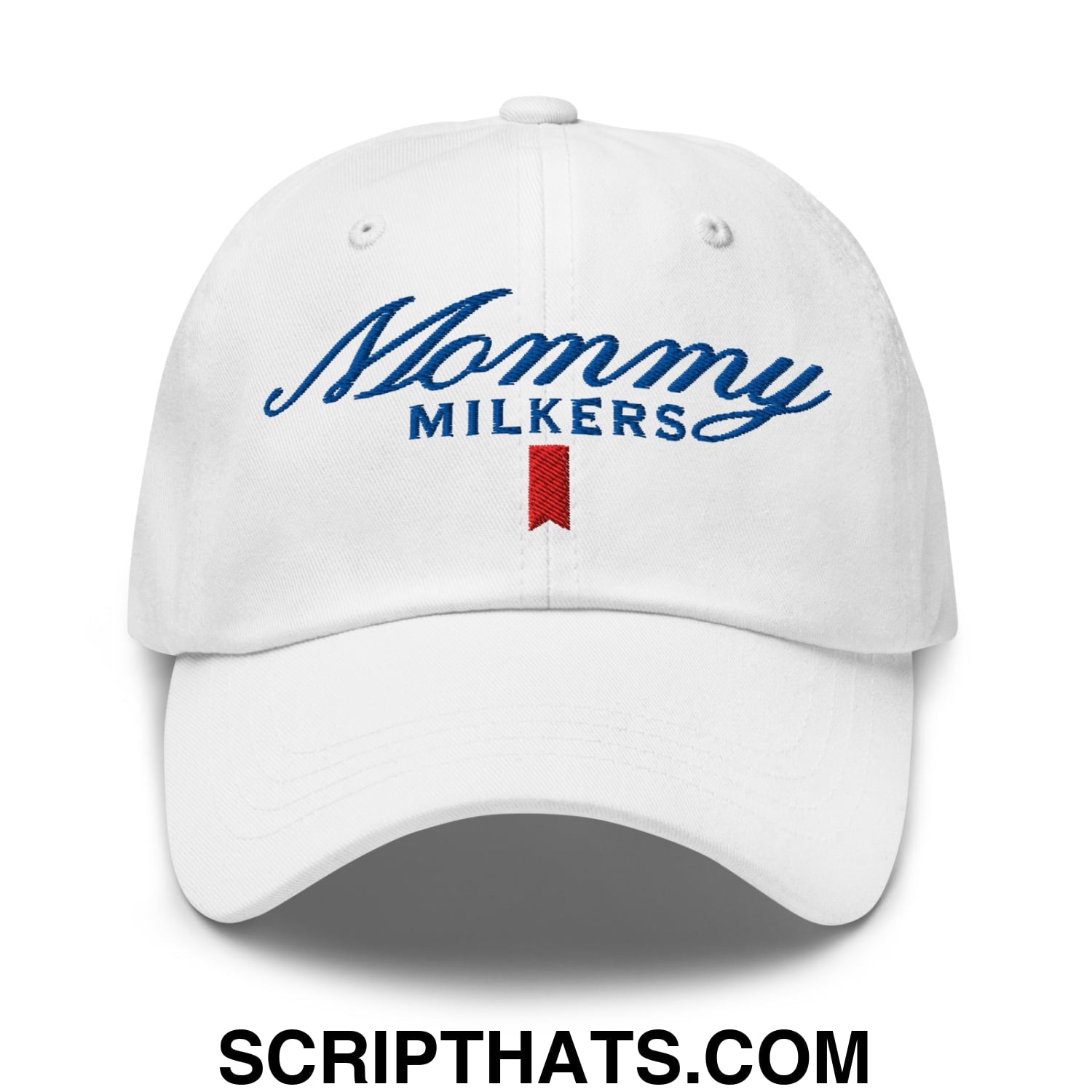 Mommy Milkers Embroidered Unstructured Dad Hat Default Title