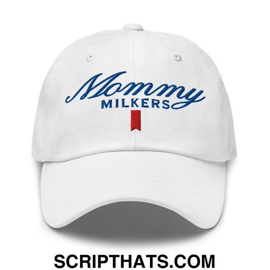 Mommy Milkers Embroidered Unstructured Dad Hat Default Title