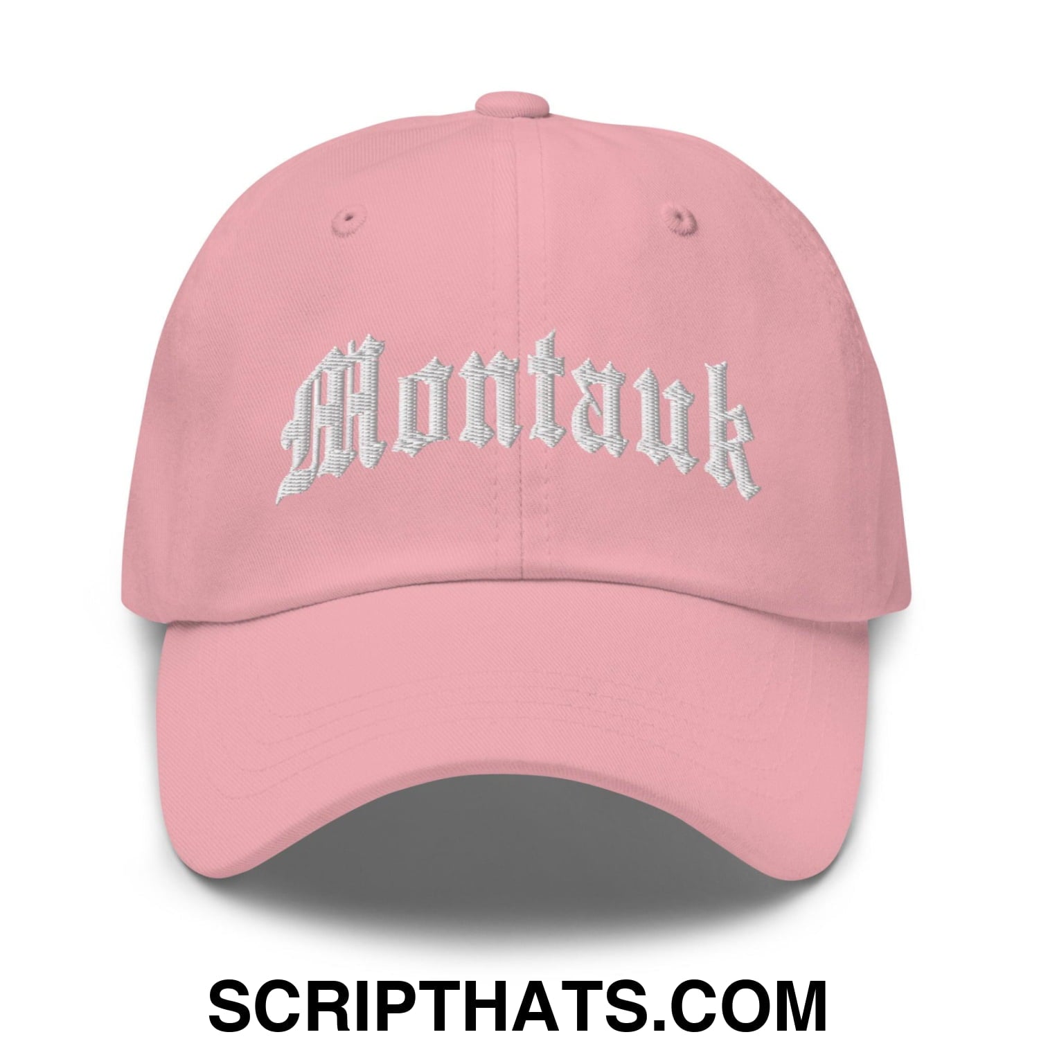 Montauk II OG Old English Dad Hat Pink