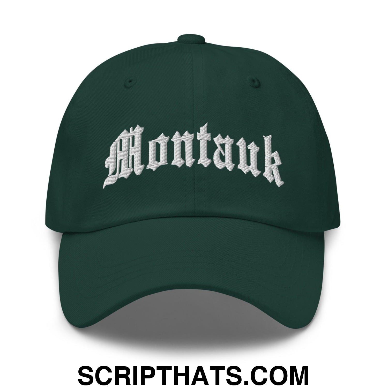 Montauk II OG Old English Dad Hat Spruce