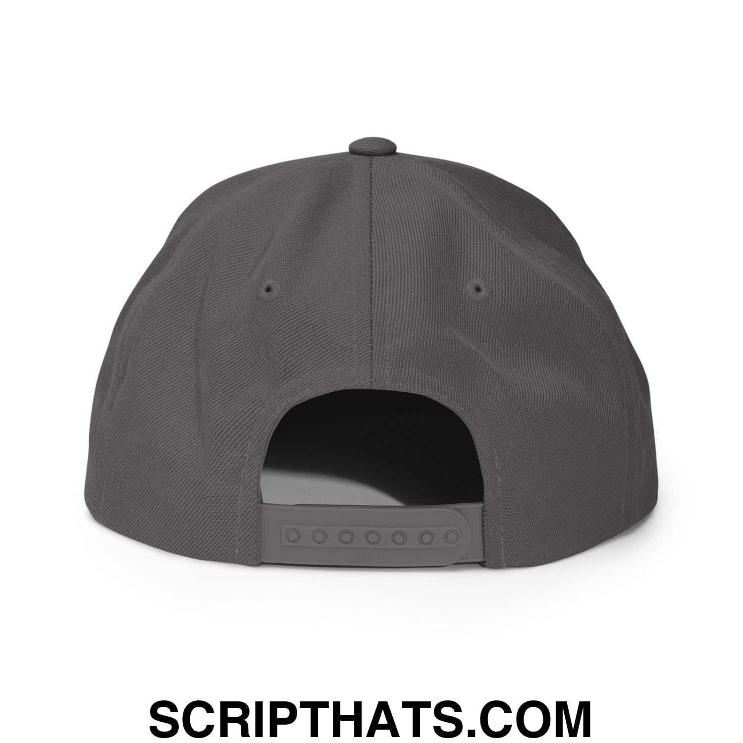 Montauk II Varsity Letterman Block Snapback Hat Dark Grey