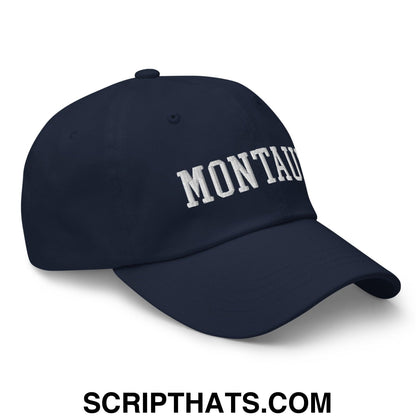 Montauk Varsity Letterman Block Dad Hat Navy