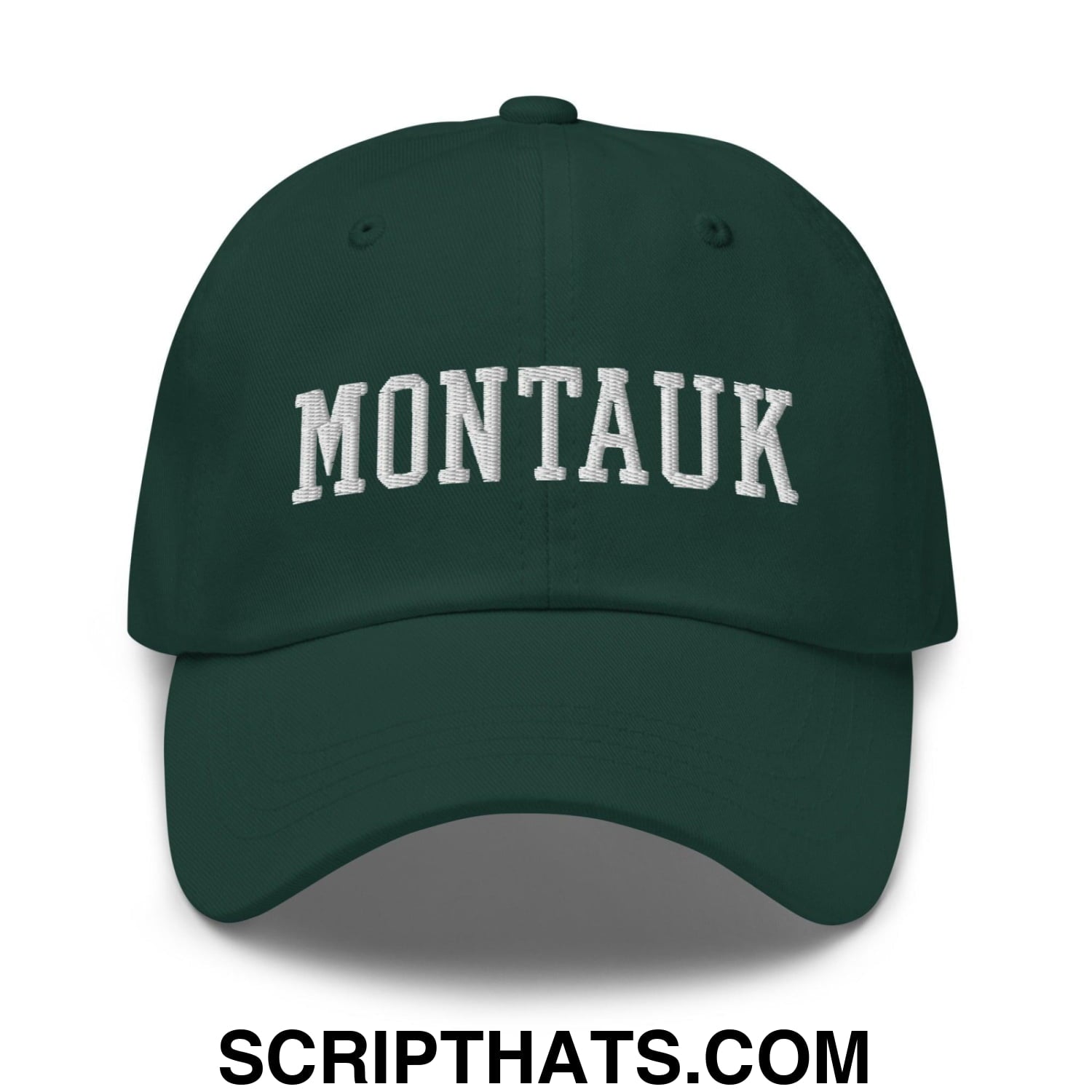 Montauk Varsity Letterman Block Dad Hat Spruce