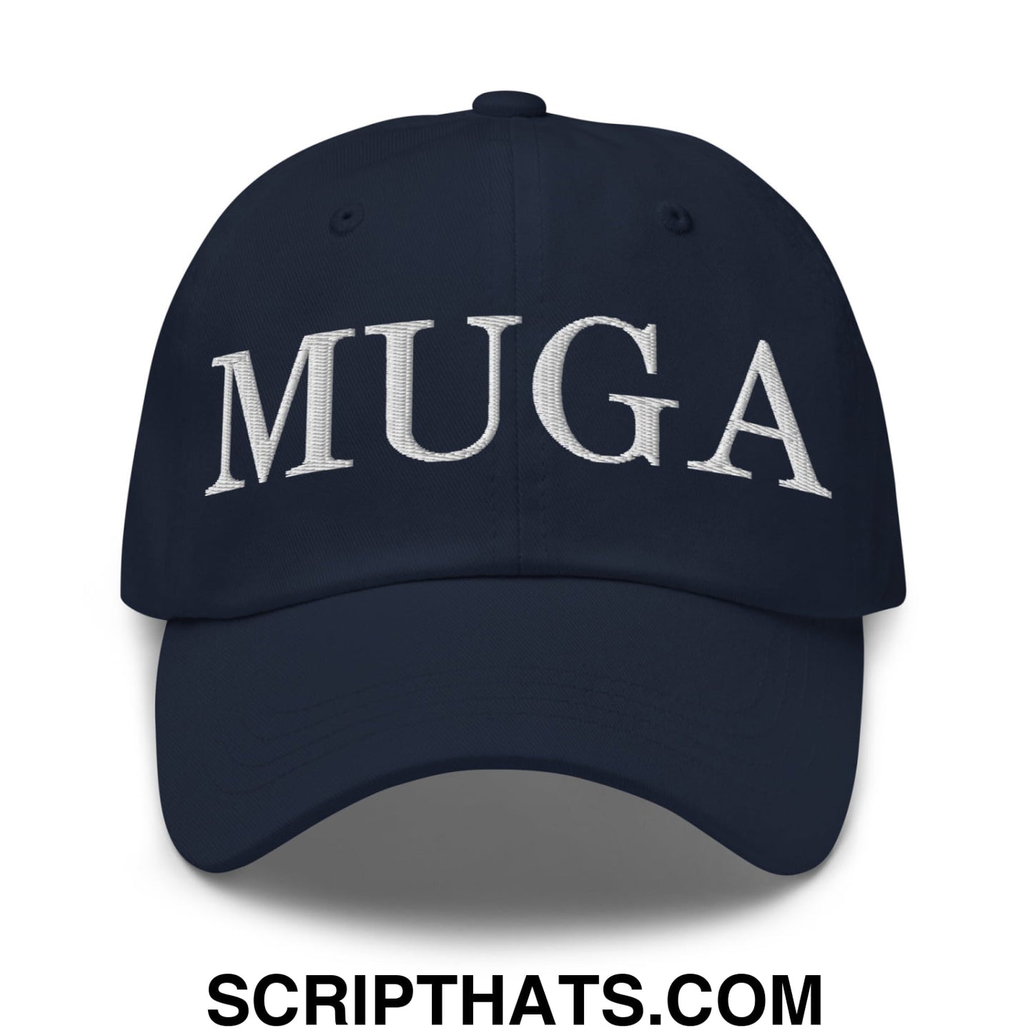 MUGA Make Ukraine Great Again Embroidered Unstructured Dad Hat Navy