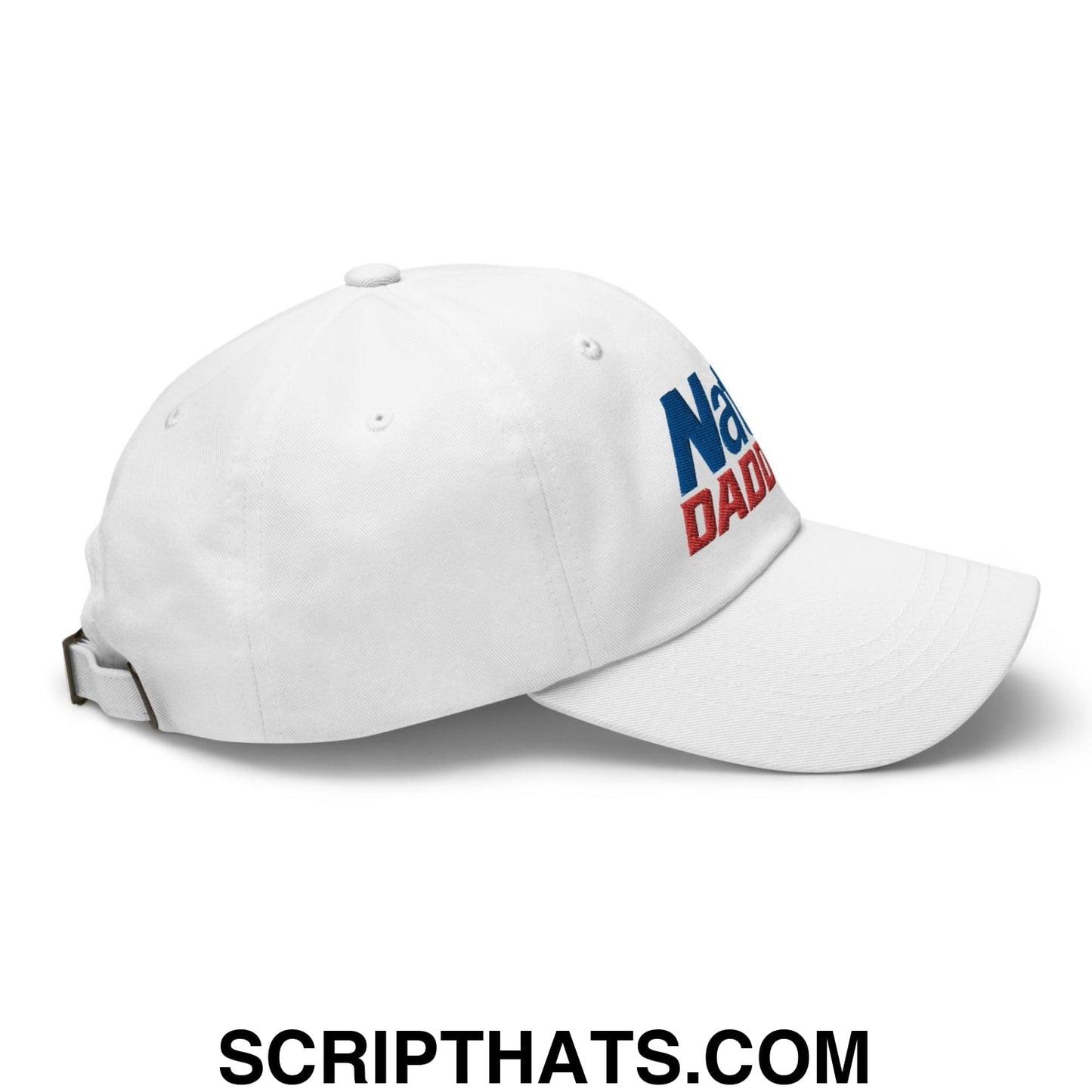 Natty Daddy Dad Hat White