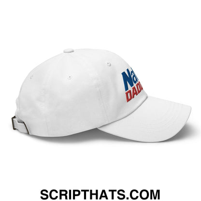 Natty Daddy Dad Hat White