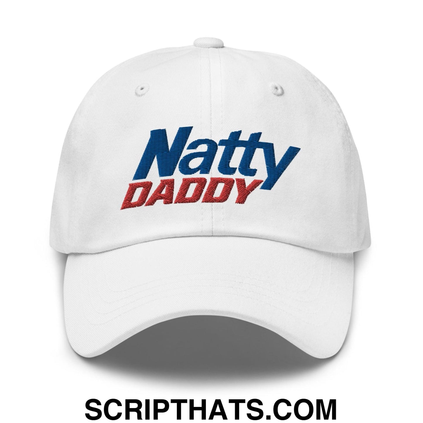 Natty Daddy Dad Hat White