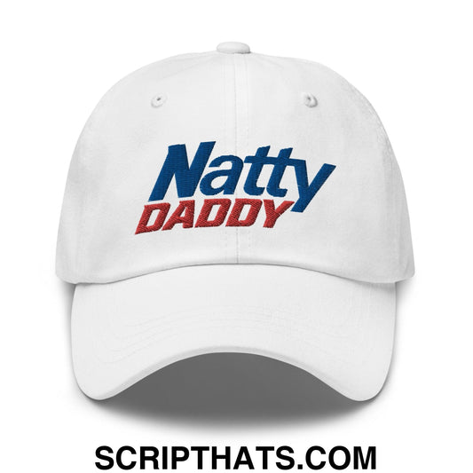 Natty Daddy Dad Hat White