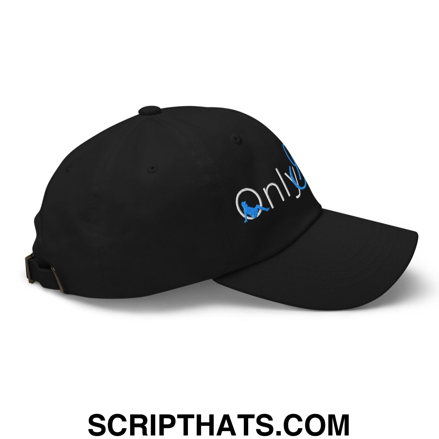 Only Dads Embroidered Dad Hat Black