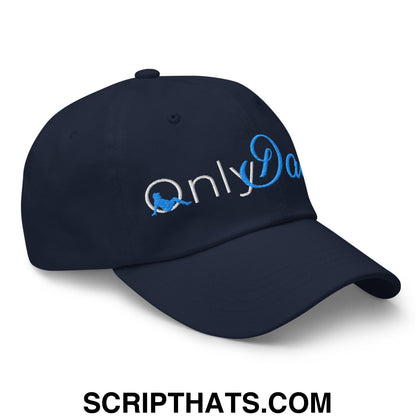 Only Dads Embroidered Dad Hat Navy