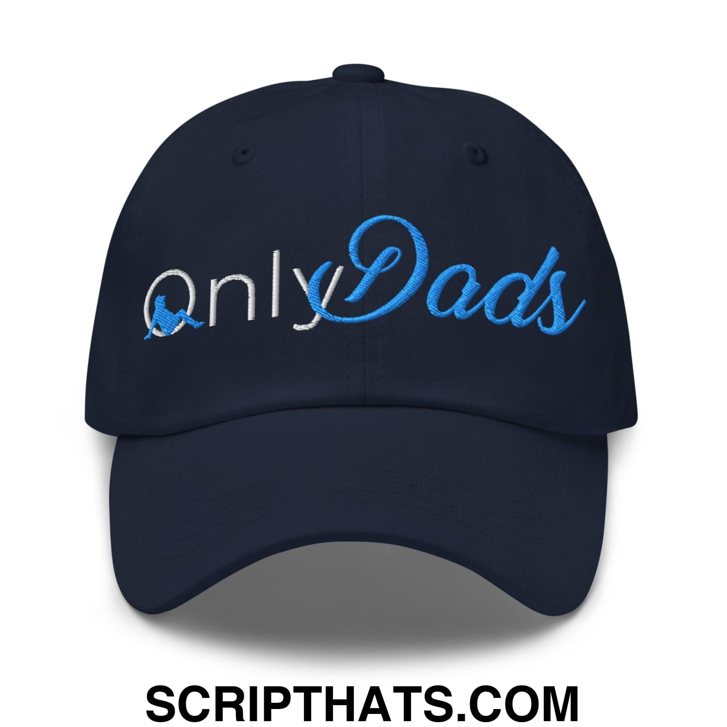 Only Dads Embroidered Dad Hat Navy