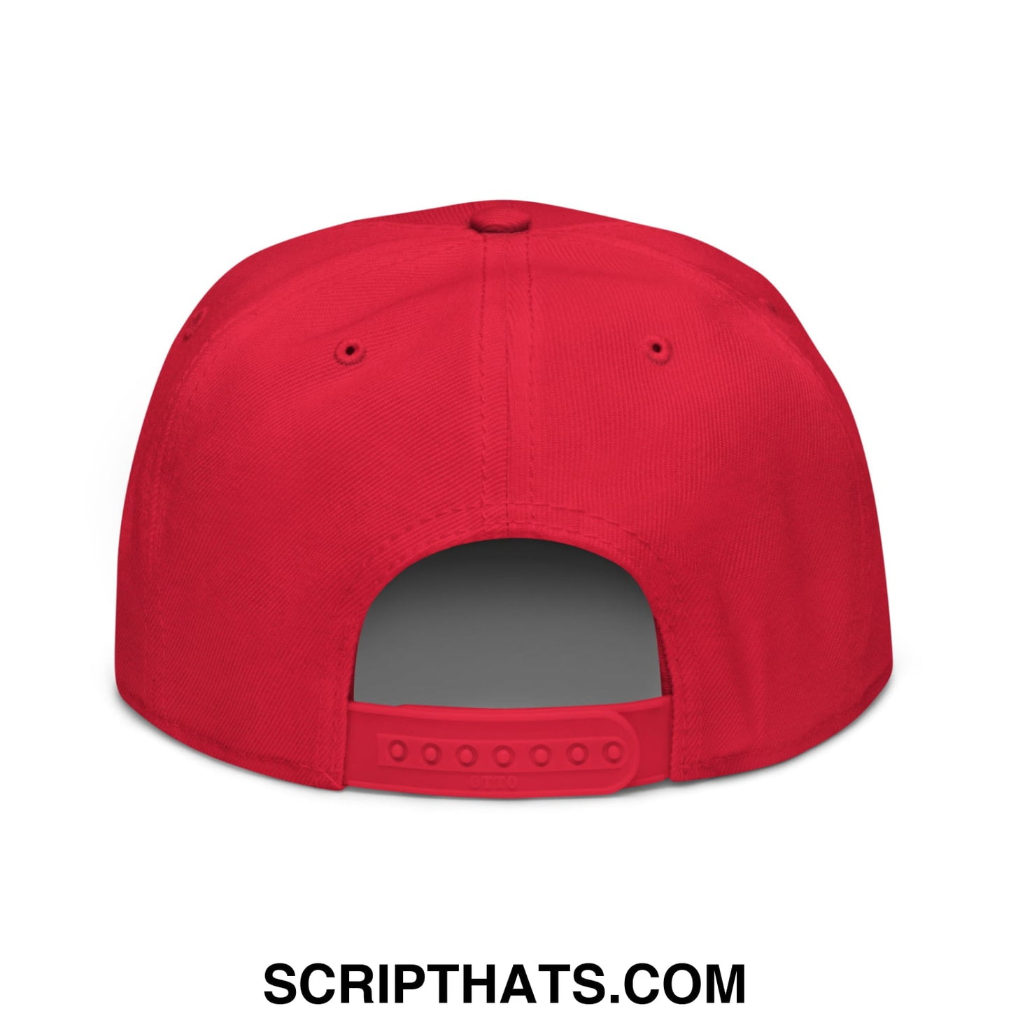 Our Forests Are Not For Sale USFS US Flag Embroidered Flat Bill Snapback Hat Red
