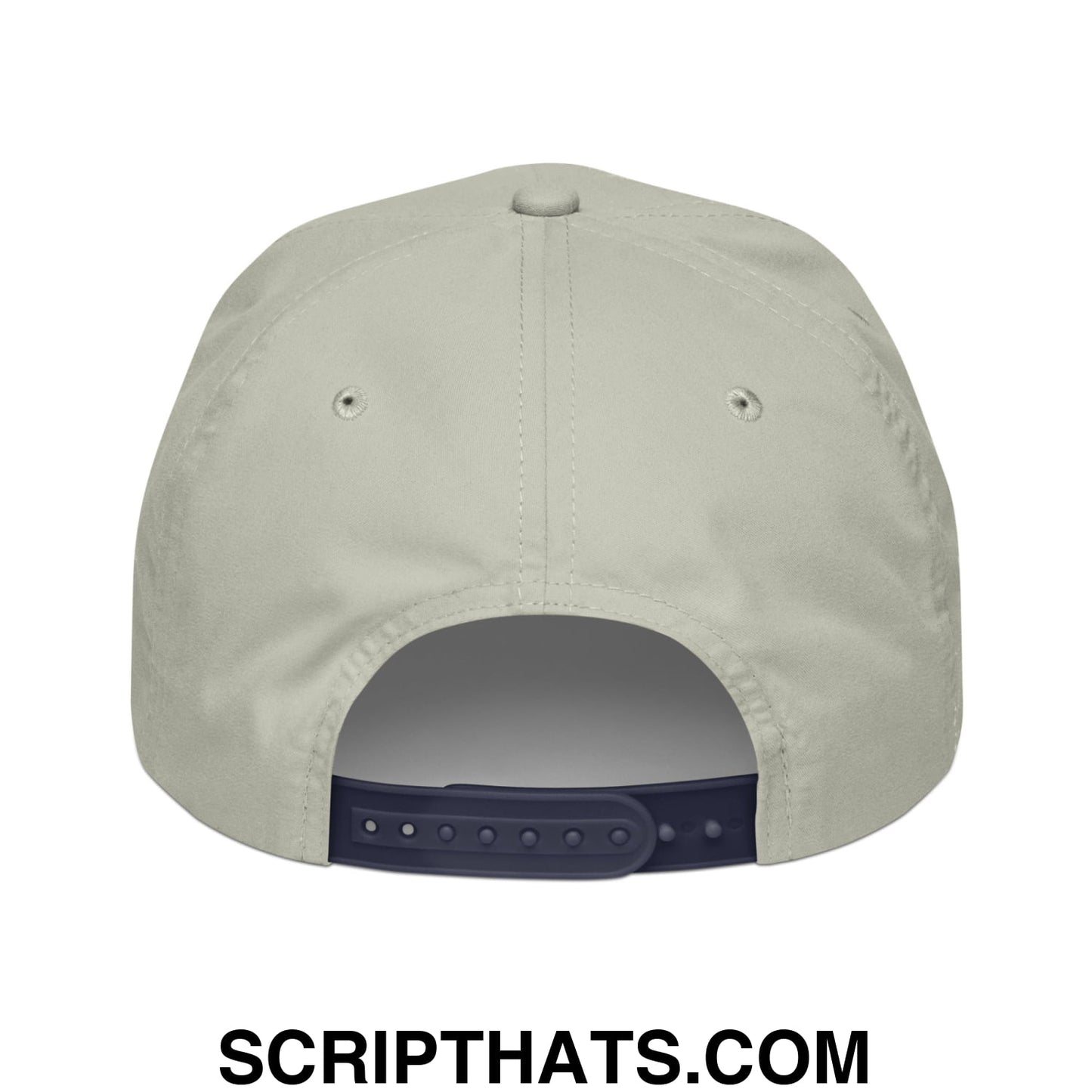 Pasta Salad Embroidered Retro Rope Hat Lt Gray Navy
