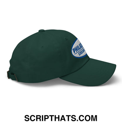 Philadelphia Cream Cheese Embroidered Unstructured Dad Hat Spruce