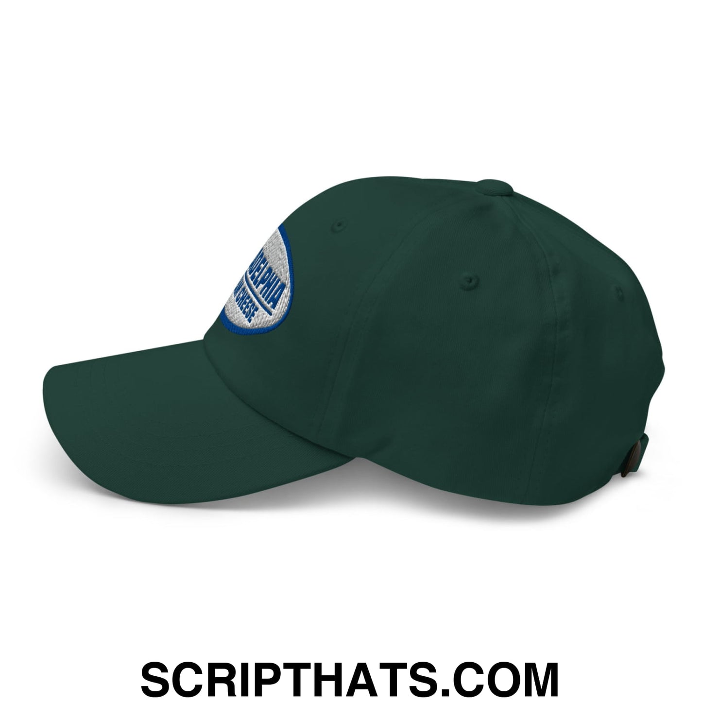 Philadelphia Cream Cheese Embroidered Unstructured Dad Hat Spruce