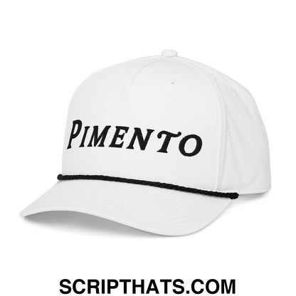 Pimento Embroidered Golf Rope Hat Default Title