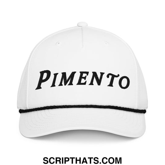 Pimento Embroidered Golf Rope Hat Default Title
