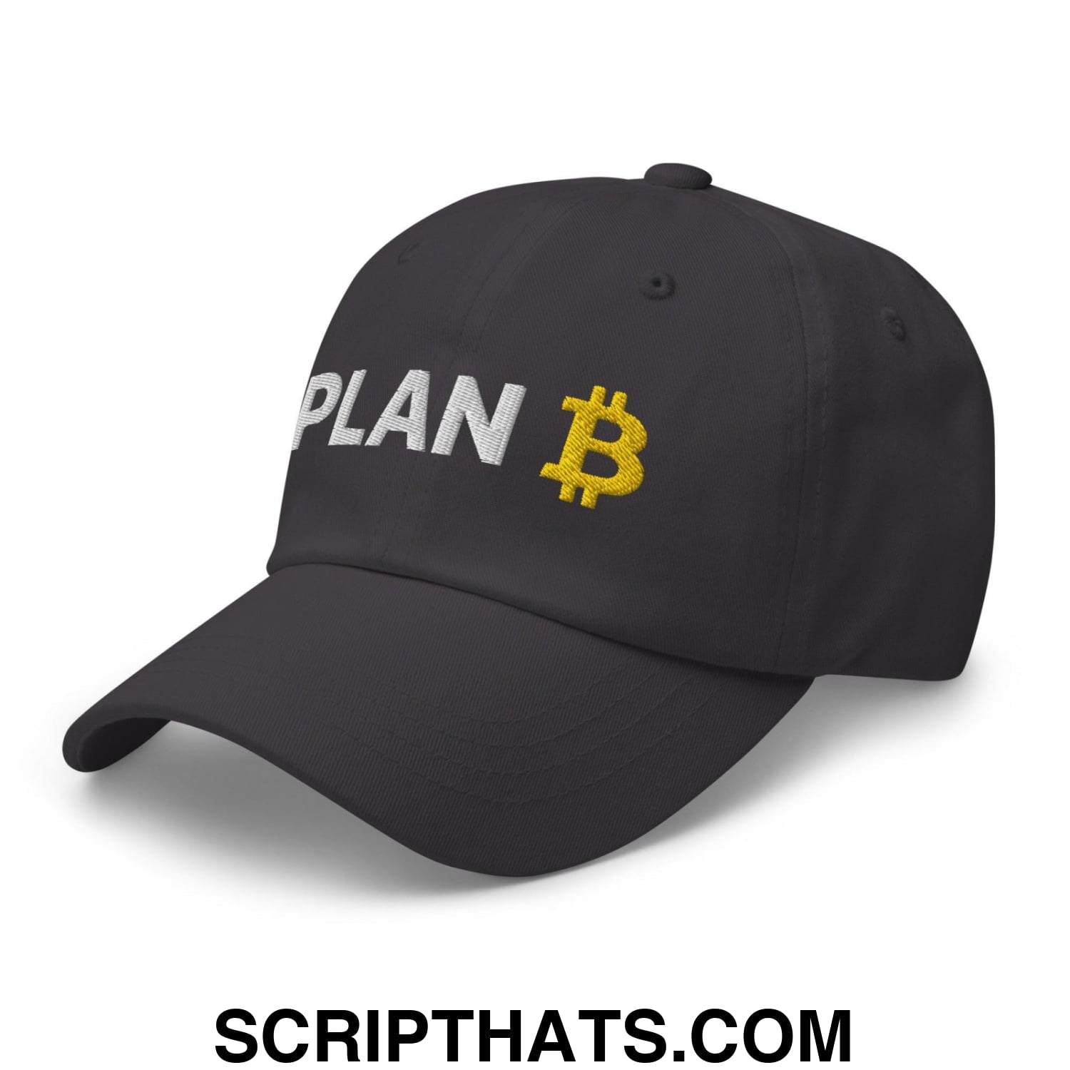 Plan Bitcoin Dad Hat Dark Grey
