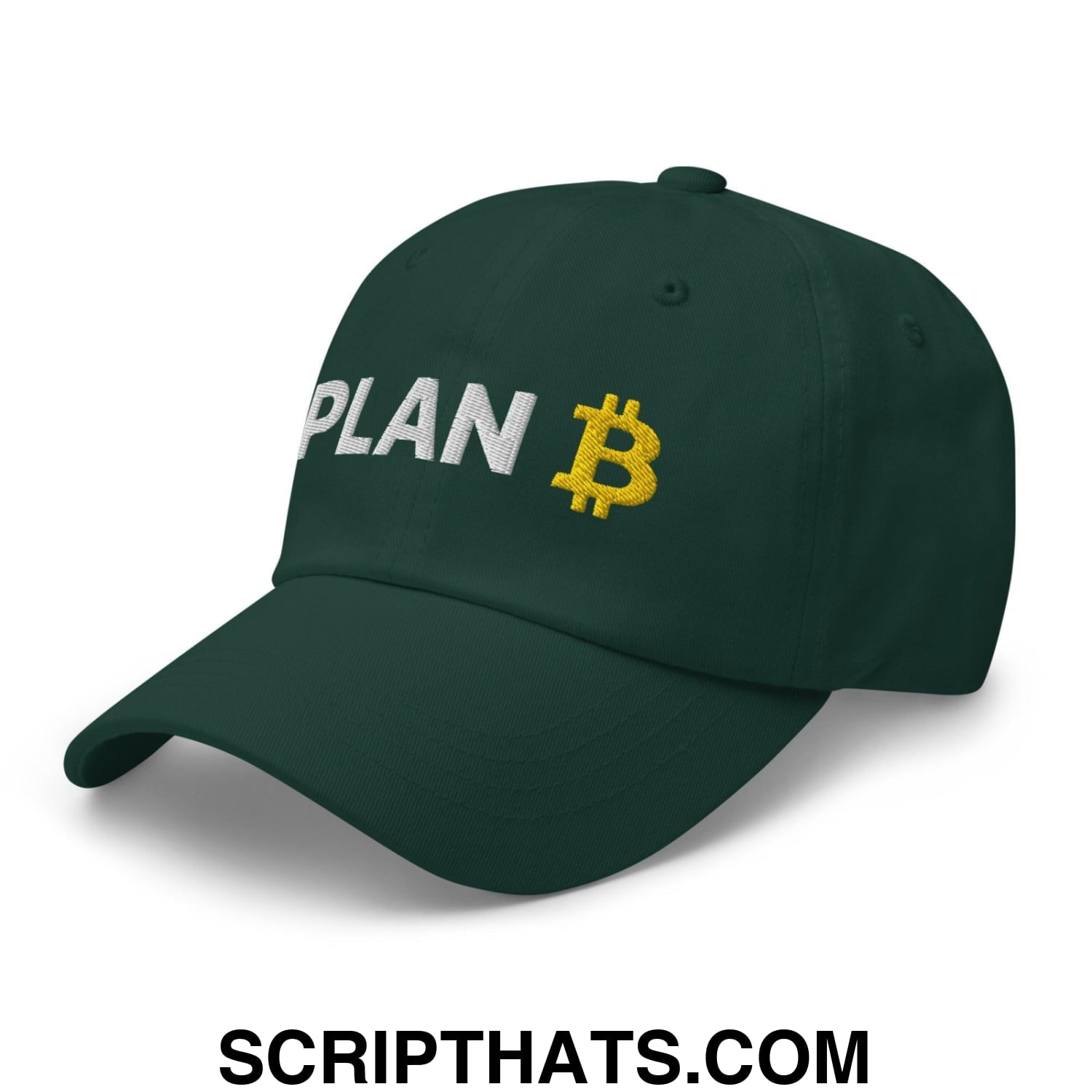 Plan Bitcoin Dad Hat Spruce