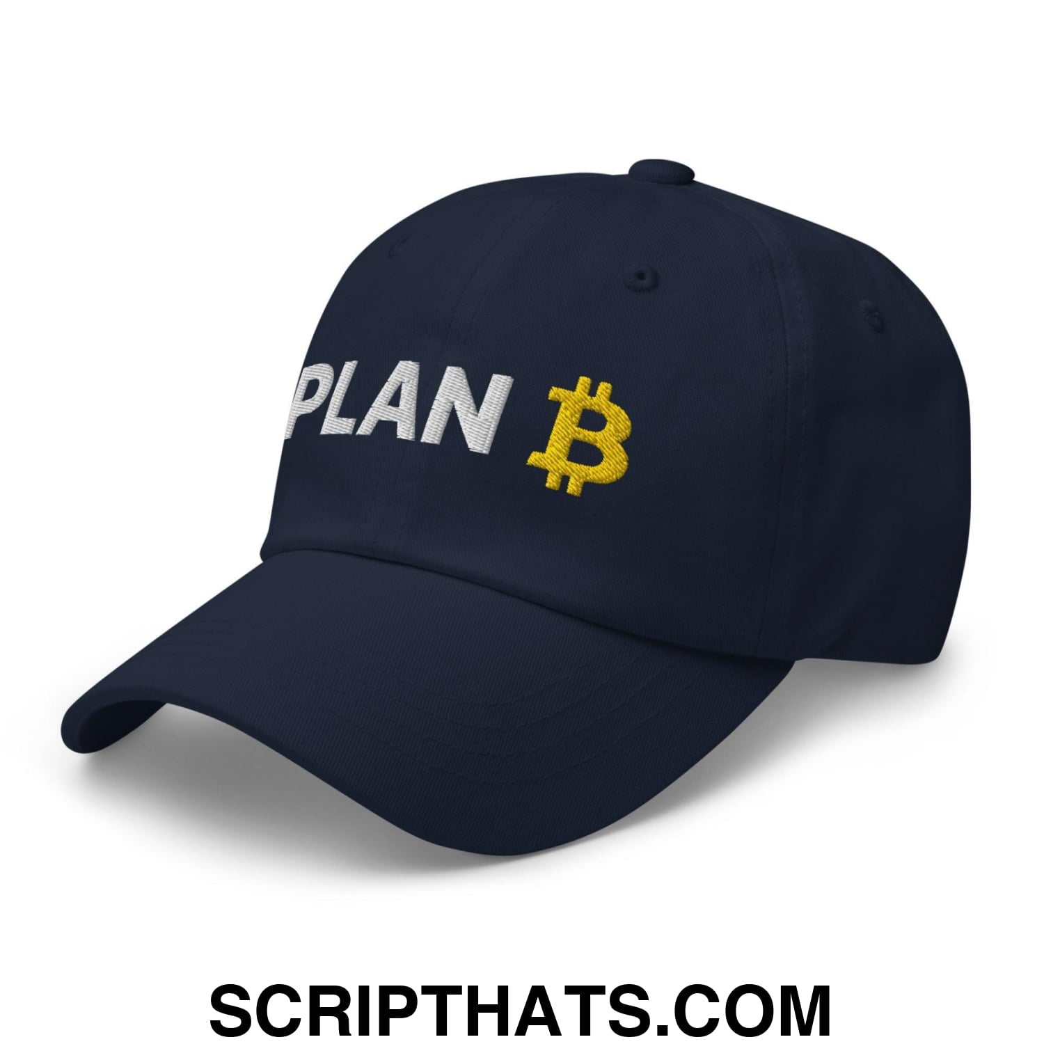 Plan Bitcoin Dad Hat Navy
