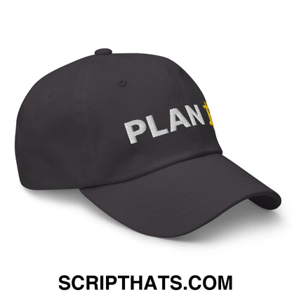 Plan Bitcoin Dad Hat Dark Grey