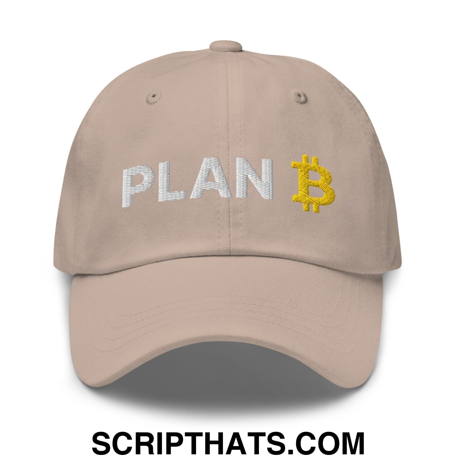 Plan Bitcoin Dad Hat Stone