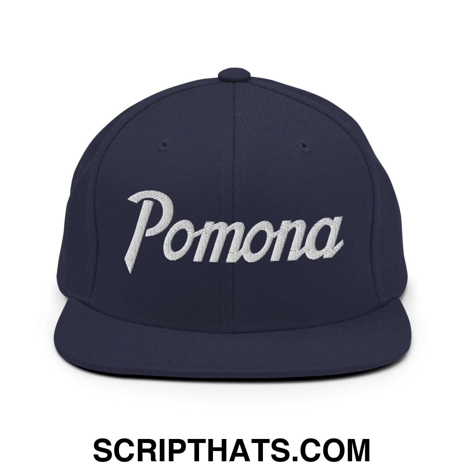 Pomona Snapback Hat Navy
