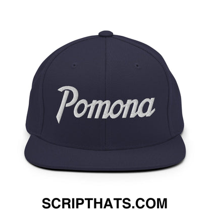 Pomona Snapback Hat Navy