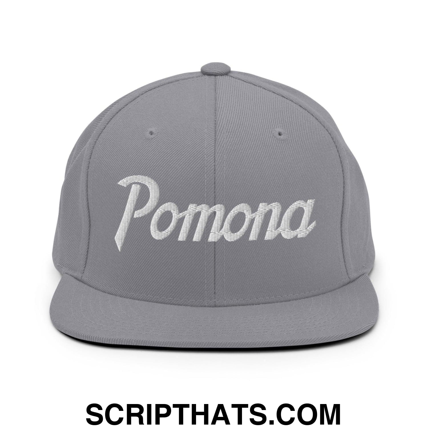 Pomona Snapback Hat Silver
