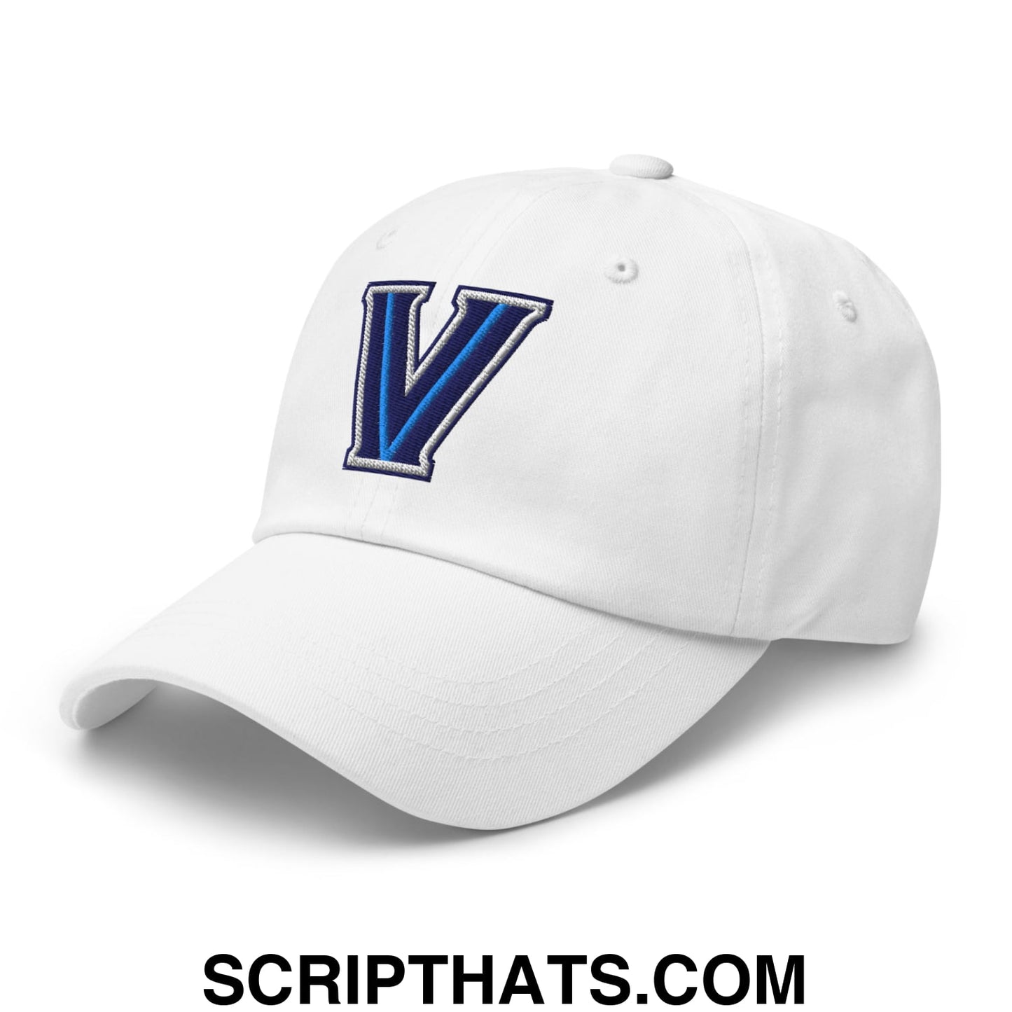 Pope Leo Villanova Embroidered Unstructured Dad Hat Default Title