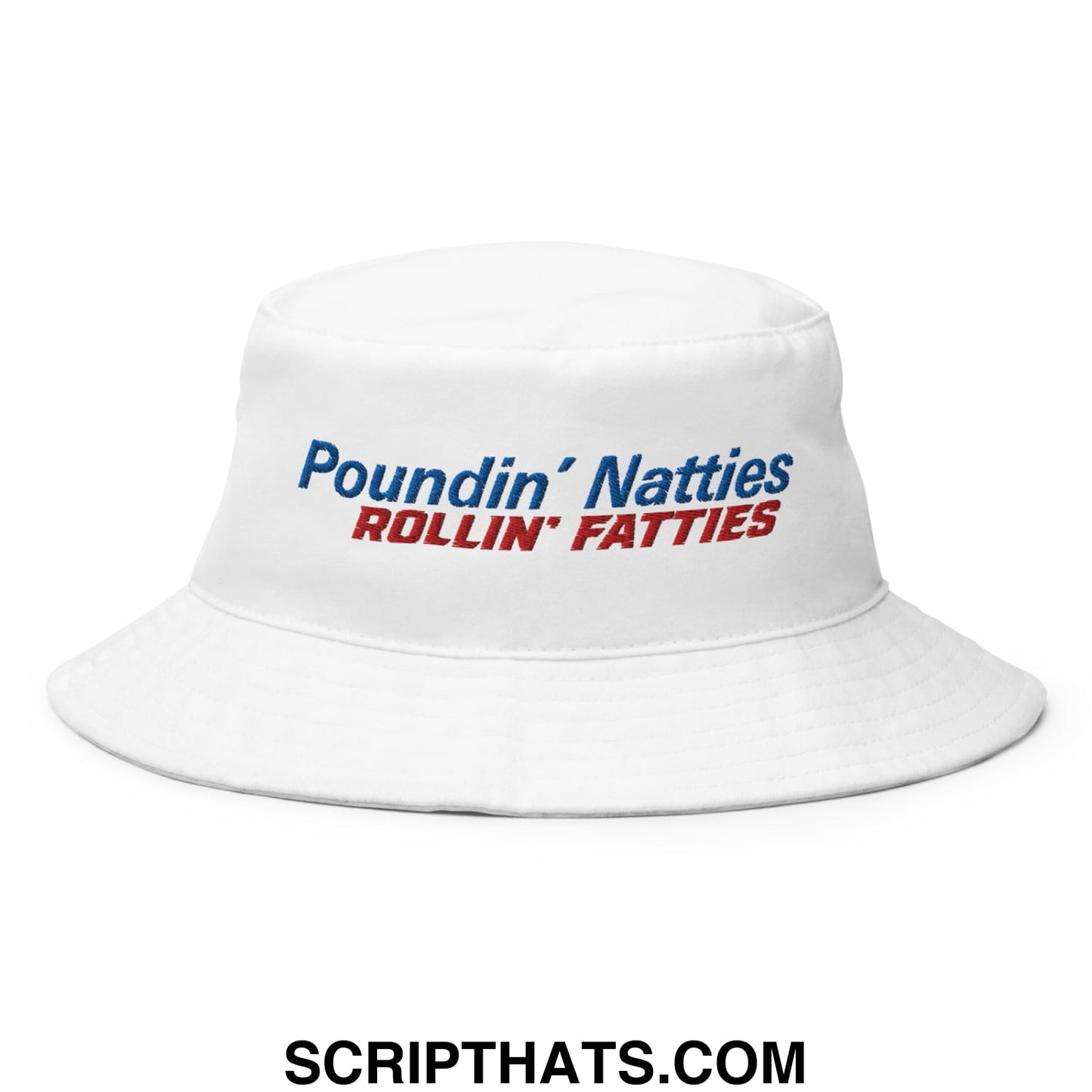 Poundin' Natties Rollin' Fatties Embroidered Bucket Hat Default Title