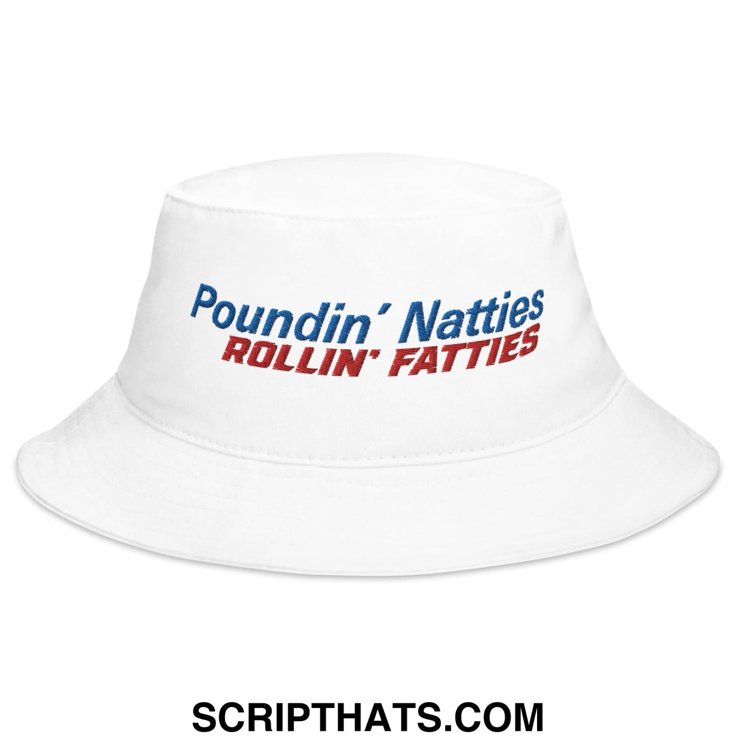 Poundin' Natties Rollin' Fatties Embroidered Bucket Hat Default Title