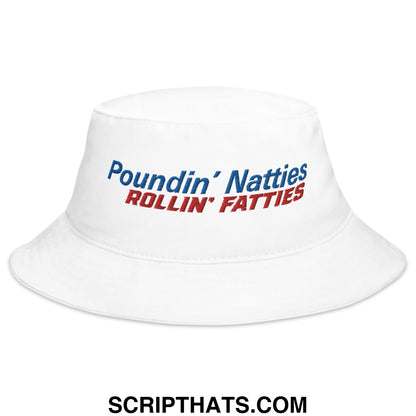 Poundin' Natties Rollin' Fatties Embroidered Bucket Hat Default Title