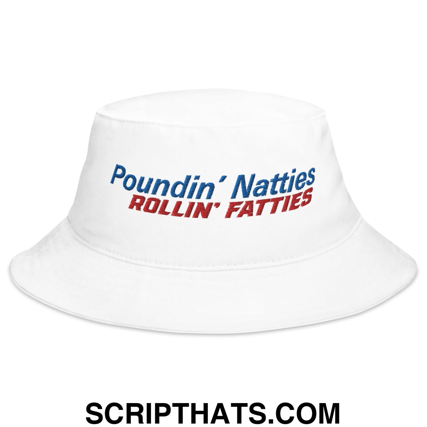Poundin' Natties Rollin' Fatties Embroidered Bucket Hat Default Title
