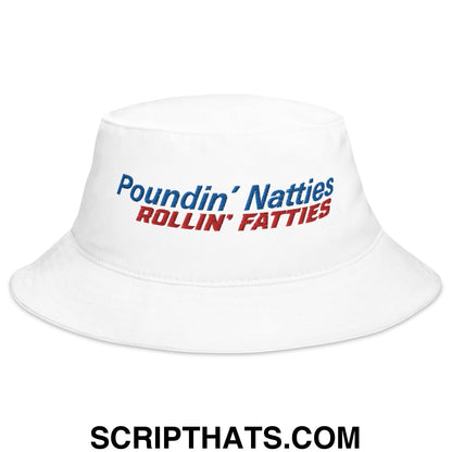 Poundin' Natties Rollin' Fatties Embroidered Bucket Hat Default Title