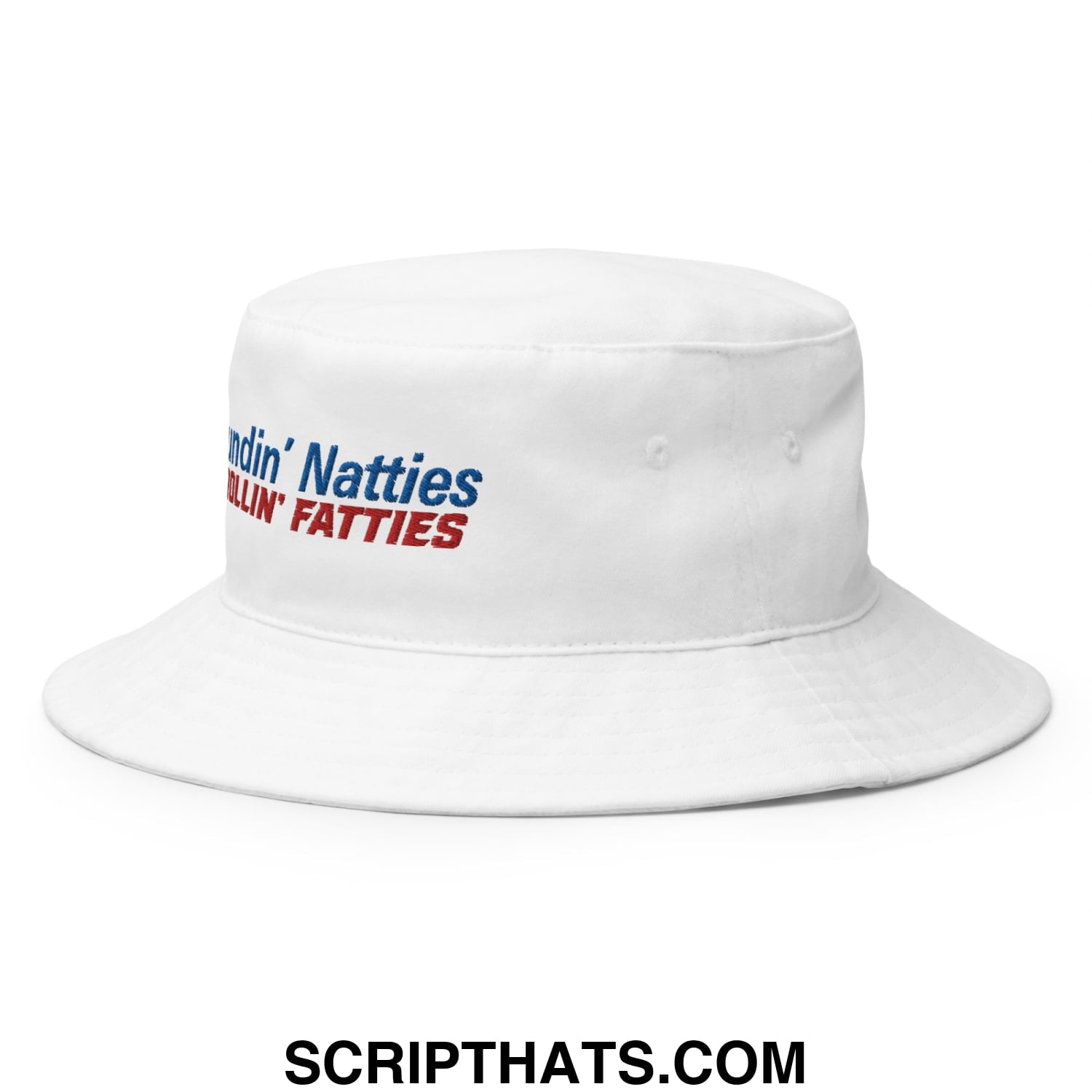 Poundin' Natties Rollin' Fatties Embroidered Bucket Hat Default Title