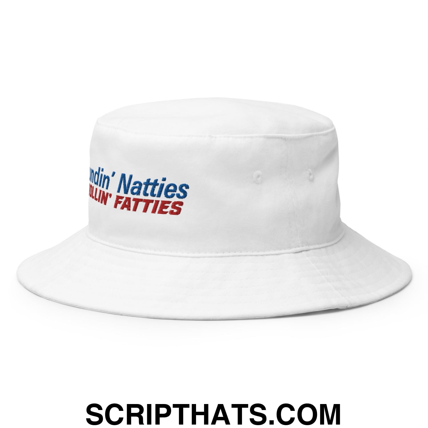 Poundin' Natties Rollin' Fatties Embroidered Bucket Hat Default Title