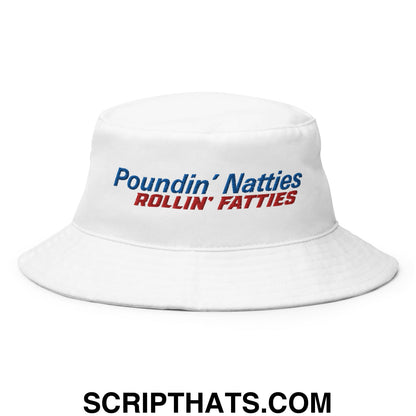 Poundin' Natties Rollin' Fatties Embroidered Bucket Hat Default Title